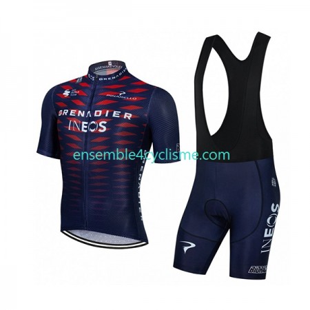 Tenue Maillot + Cuissard à Bretelles 2022 Ineos Grenadiers N005